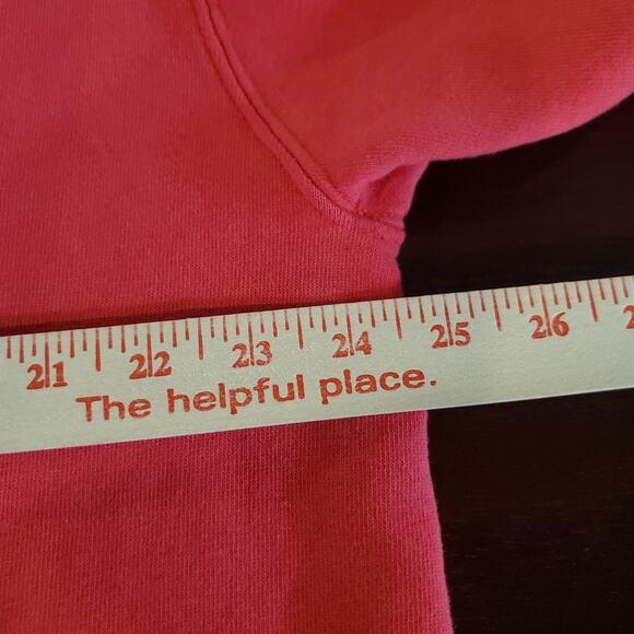 Vtg Tracey Designs Button Dog Cardigan Sweatshirt Size L Pockets Artsy Red Paws - Picture 11 of 12